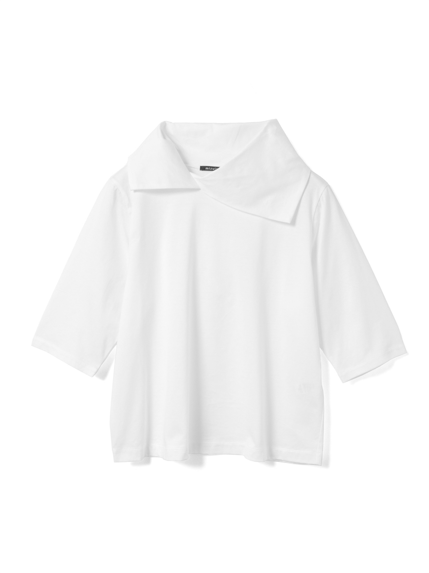 asymmetry collar P/O | 1-210071(off white 11-Free)