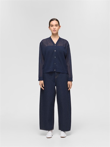 washer voile V neck C/D | 1-210072