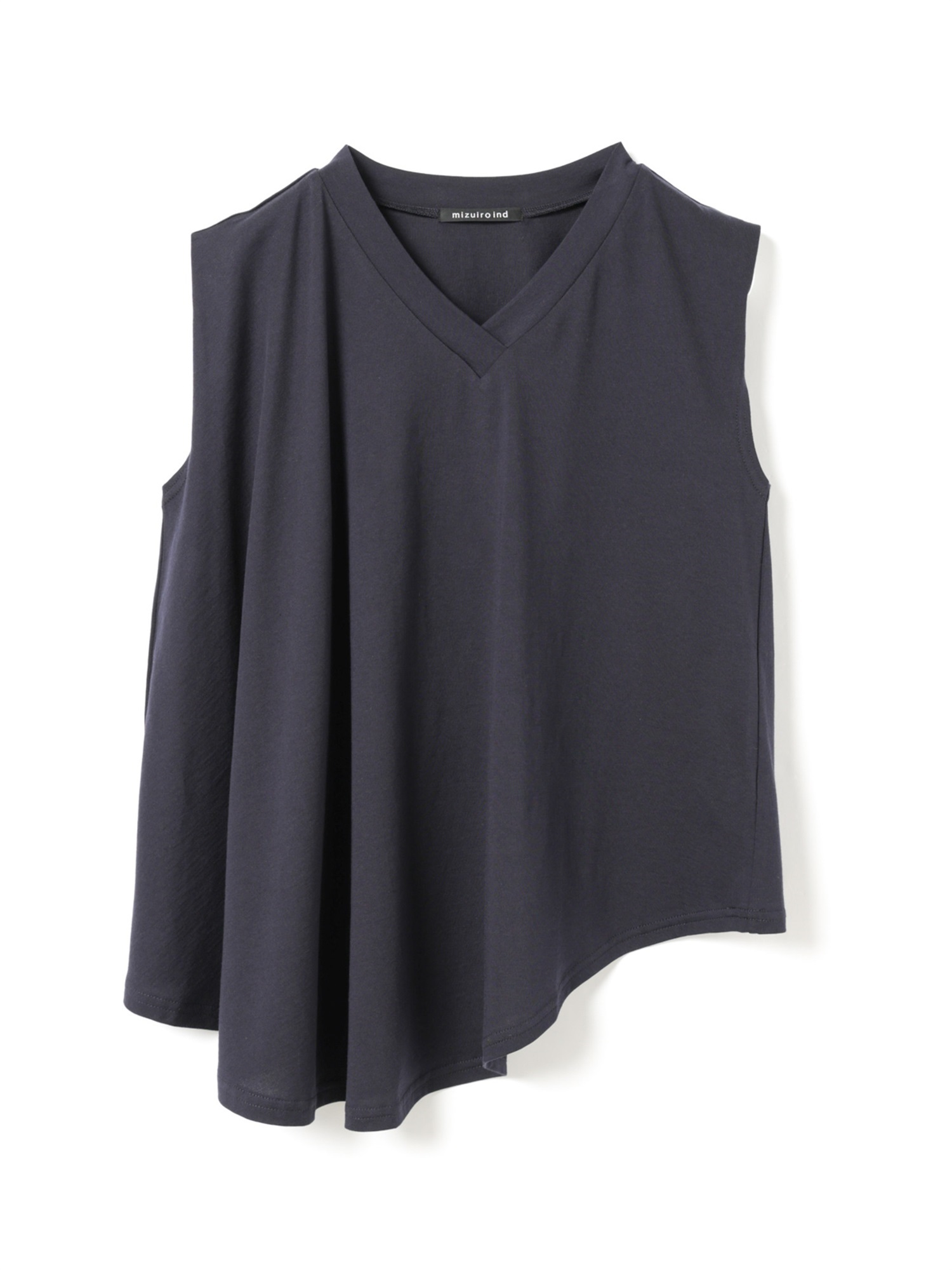 V neck asymmetry N/S P/O | 1-210073(navy 77-Free)