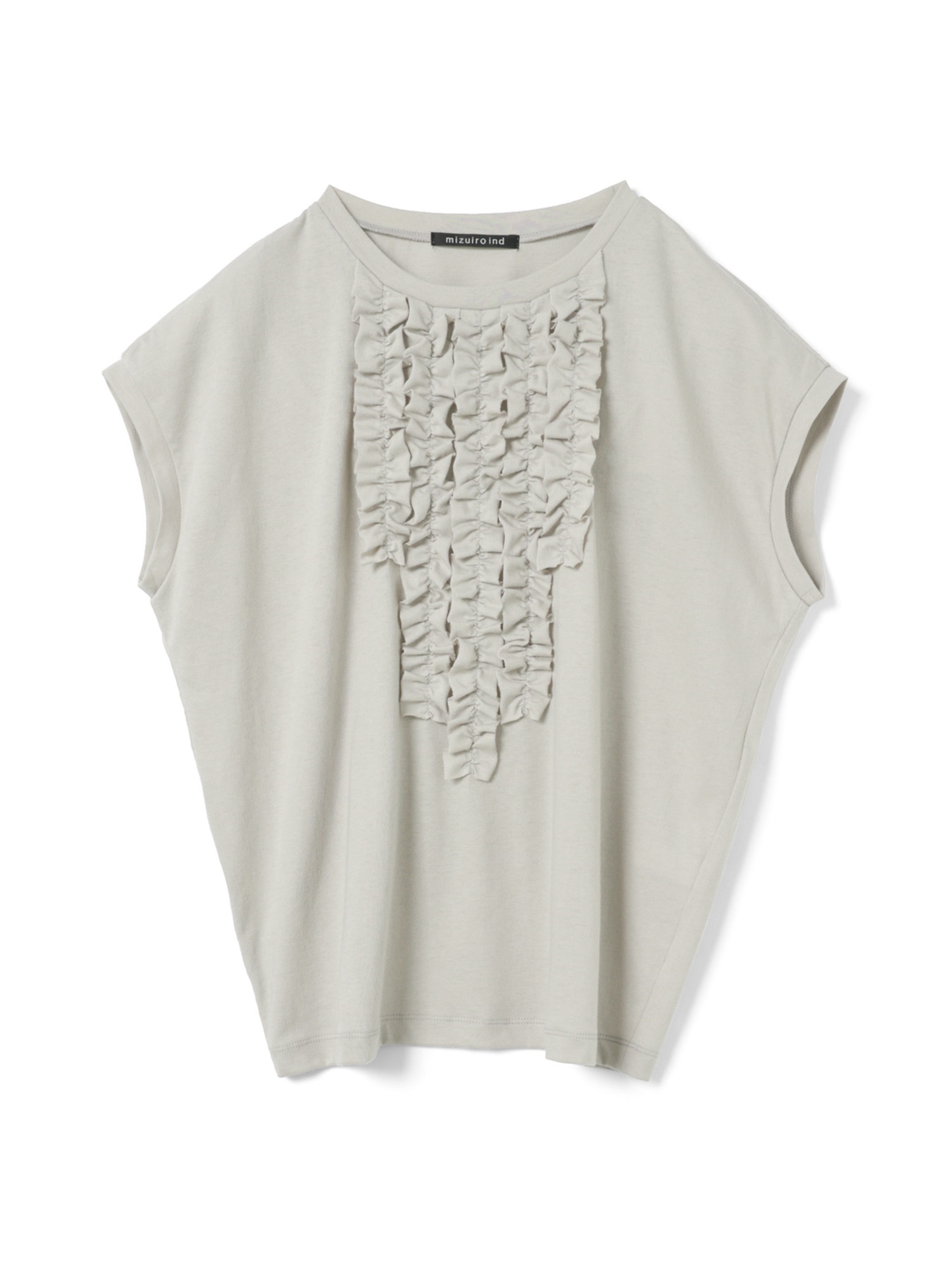 frenck slv frill P/O | 1-210082(l.gray 90-Free)