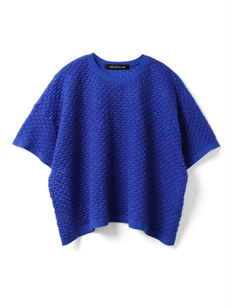 patterned sheer wide P/O | 1-220058(blue 31-Free)