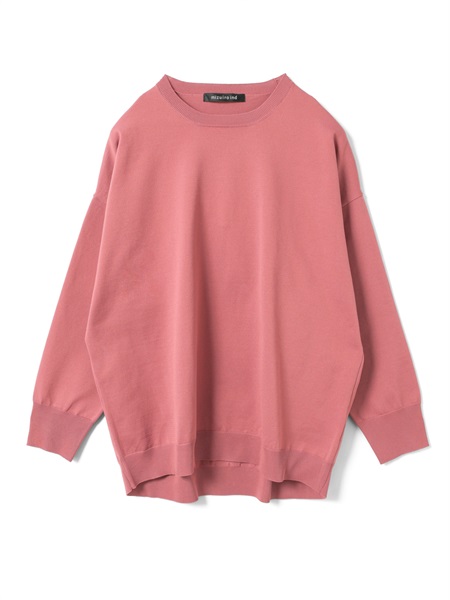 crew neck wide P/O | 1-220077(pink 41-Free)