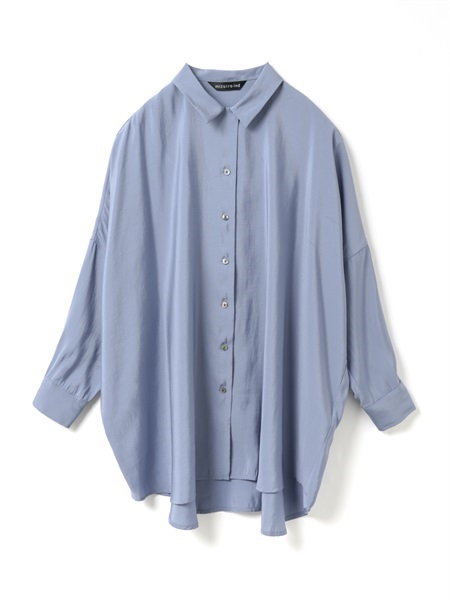 wide tunic shirt | 1-230129(blue 31-Free)