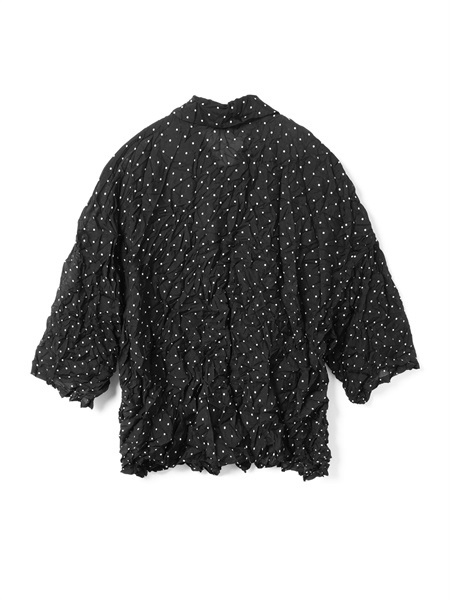 dots print catch washer shirt | 1-230141(black 99-Free)