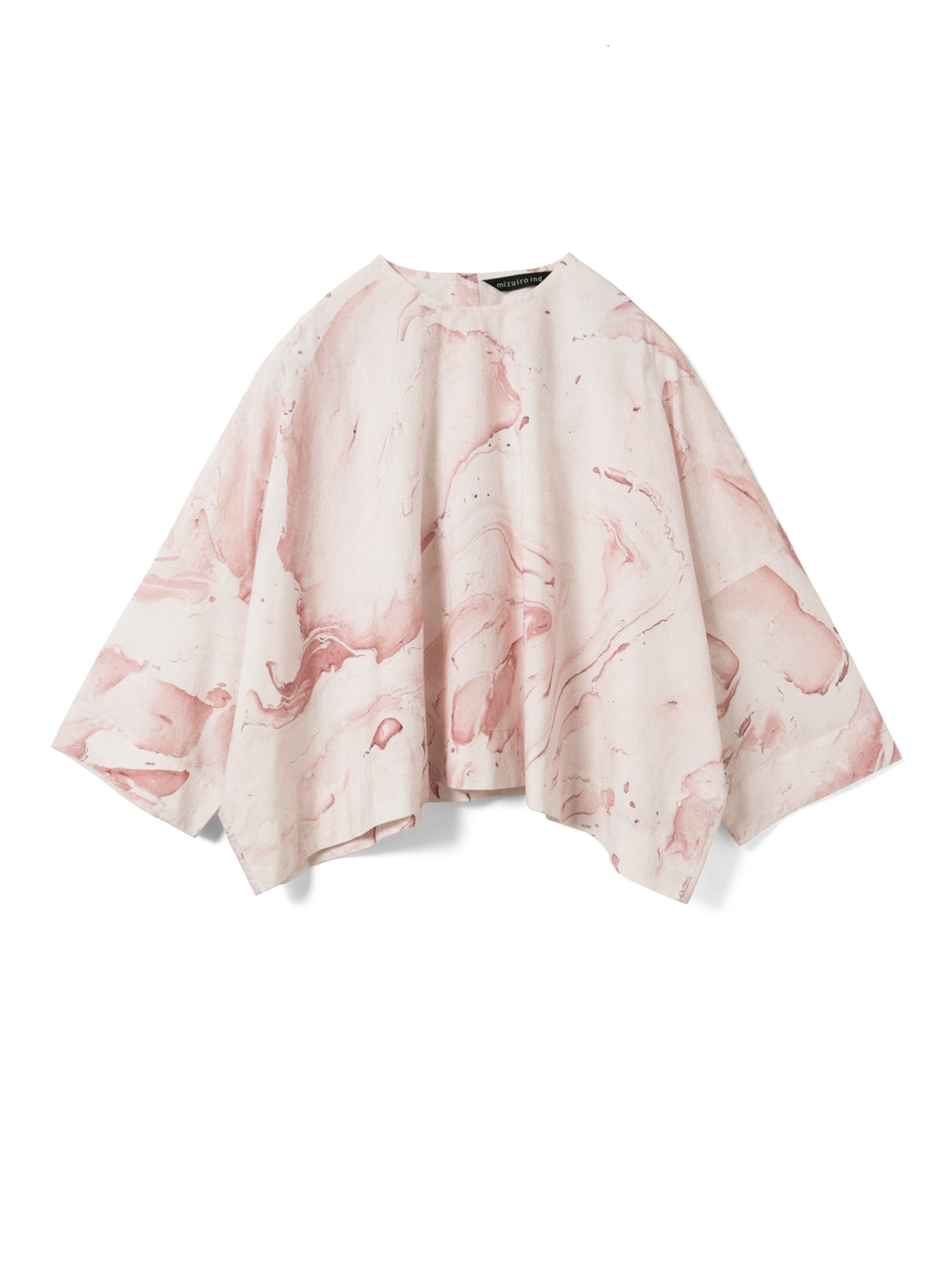 marble print wide P/O | 1-230146(pink 41-Free)