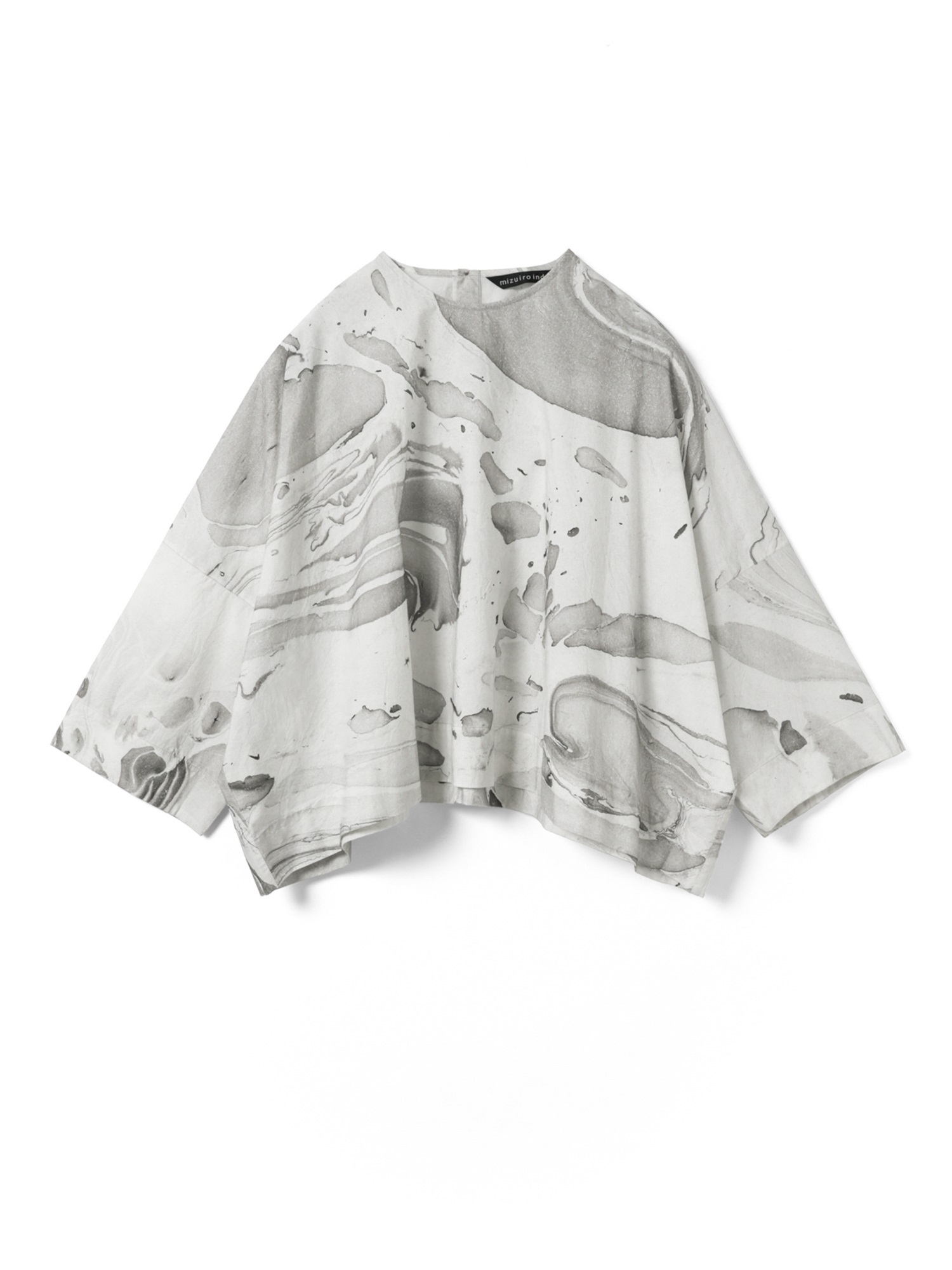 marble print wide P/O | 1-230146(gray 91-Free)