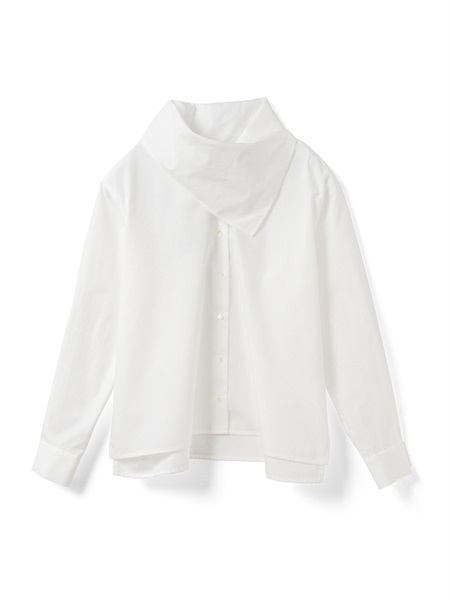 scarf collar shirt | 1-230148(off white 11-Free)