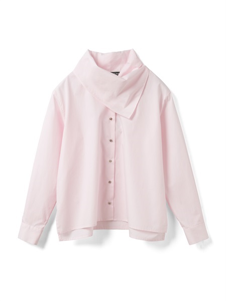 scarf collar shirt | 1-230148(pink 41-Free)
