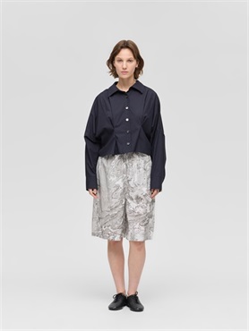 cocoon short shirt | 1-230164