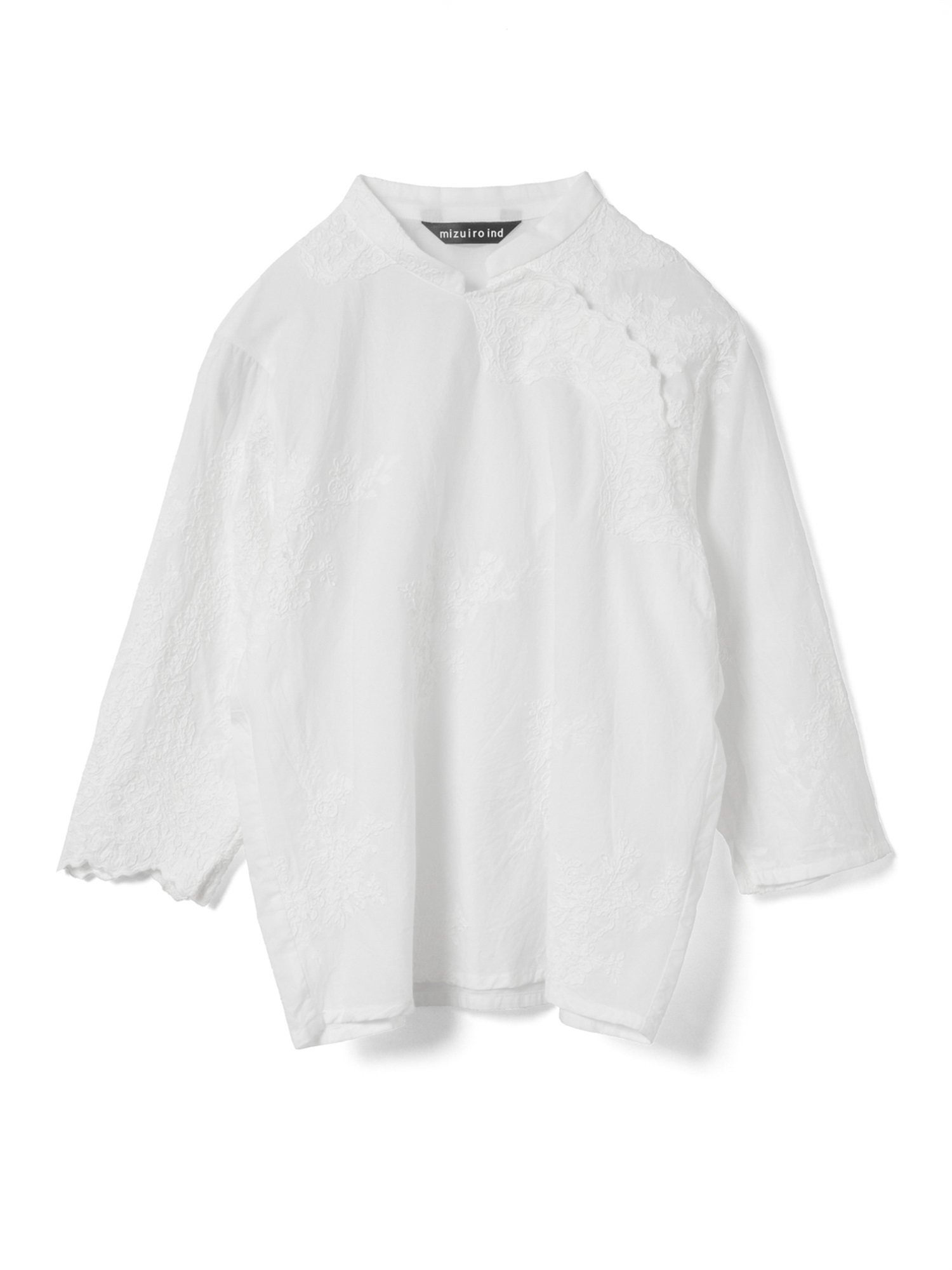 lace chinoiserie shirt | 1-230168(off white 11-Free)