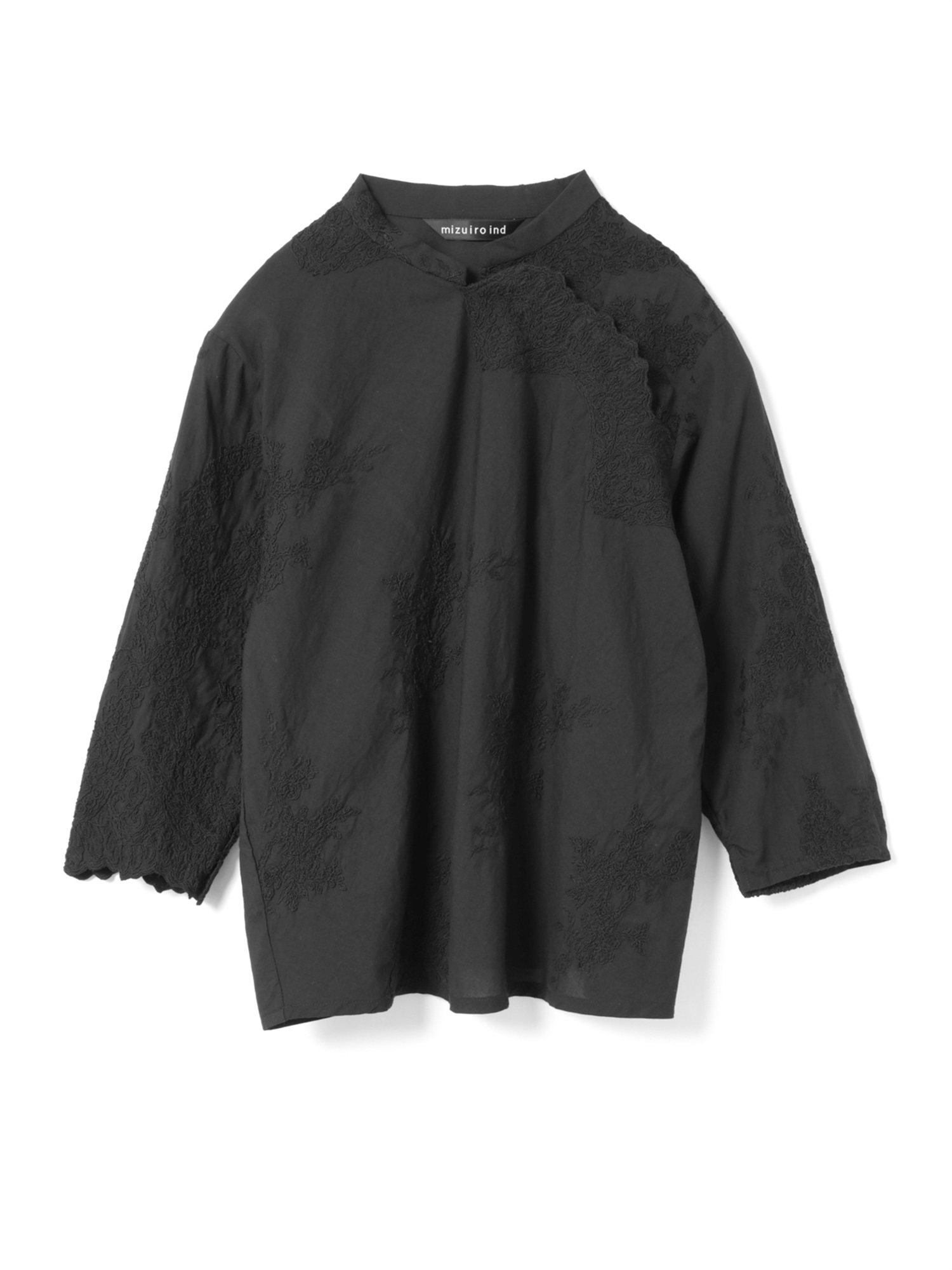 lace chinoiserie shirt | 1-230168(black 99-Free)