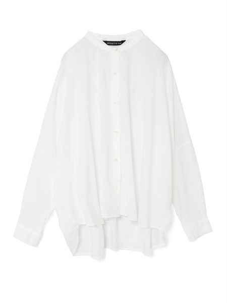 back gather wide shirt | 1-238975(off white 11-Free)