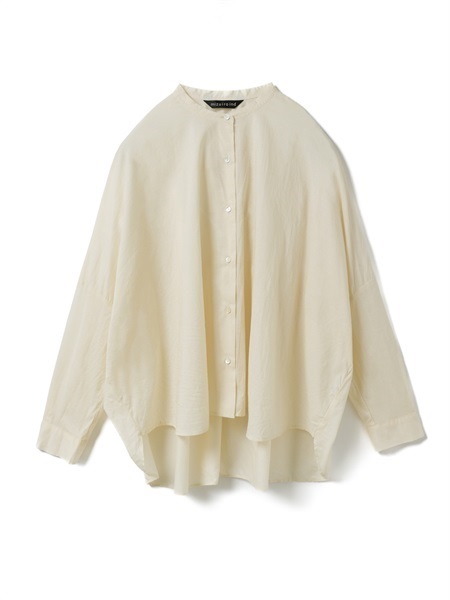 back gather wide shirt | 1-238975(kinari 13-Free)