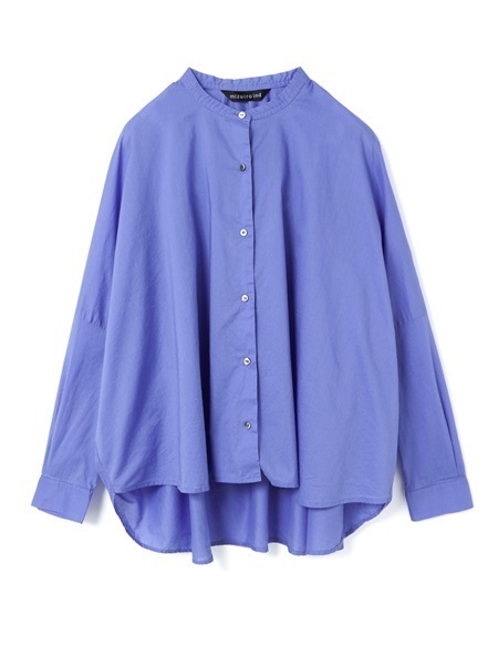 back gather wide shirt | 1-238975(l.blue 31-Free)