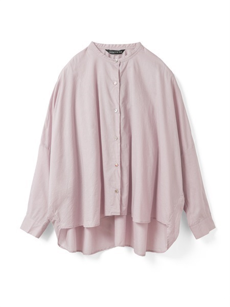back gather wide shirt | 1-238975(s.pink 41-Free)