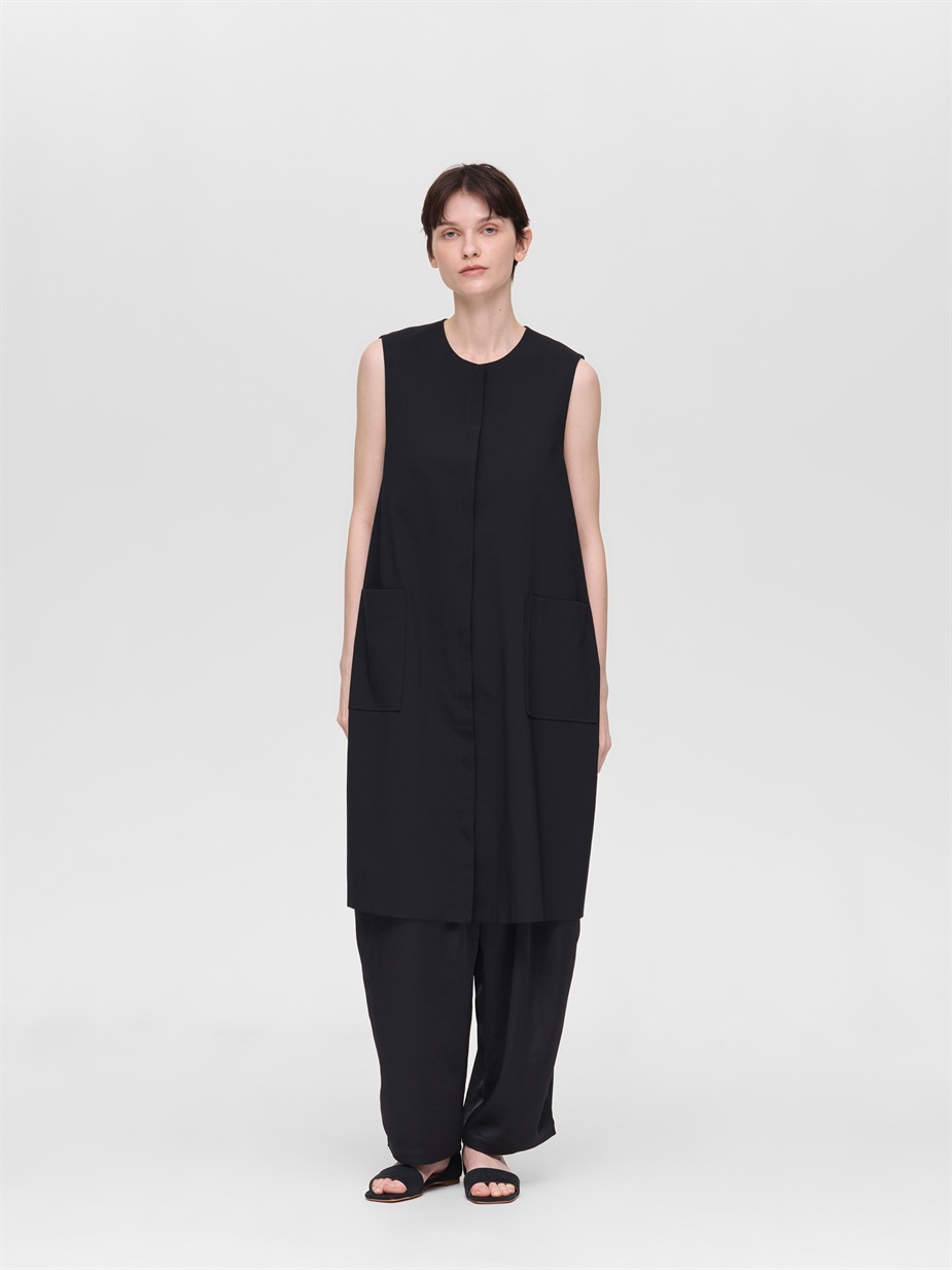 front fly cocoon gilet | 1-250021