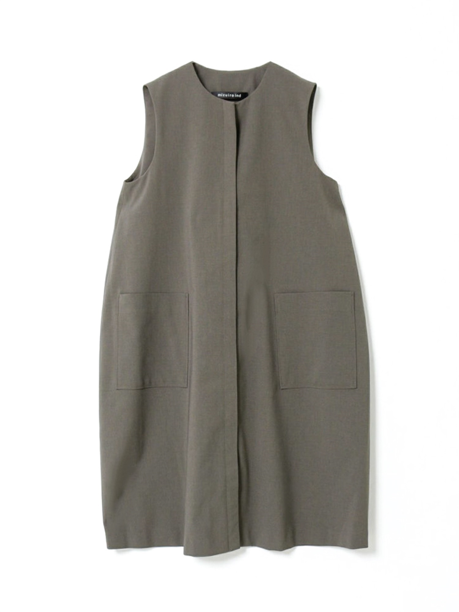 front fly cocoon gilet | 1-250021(gray 91-Free)