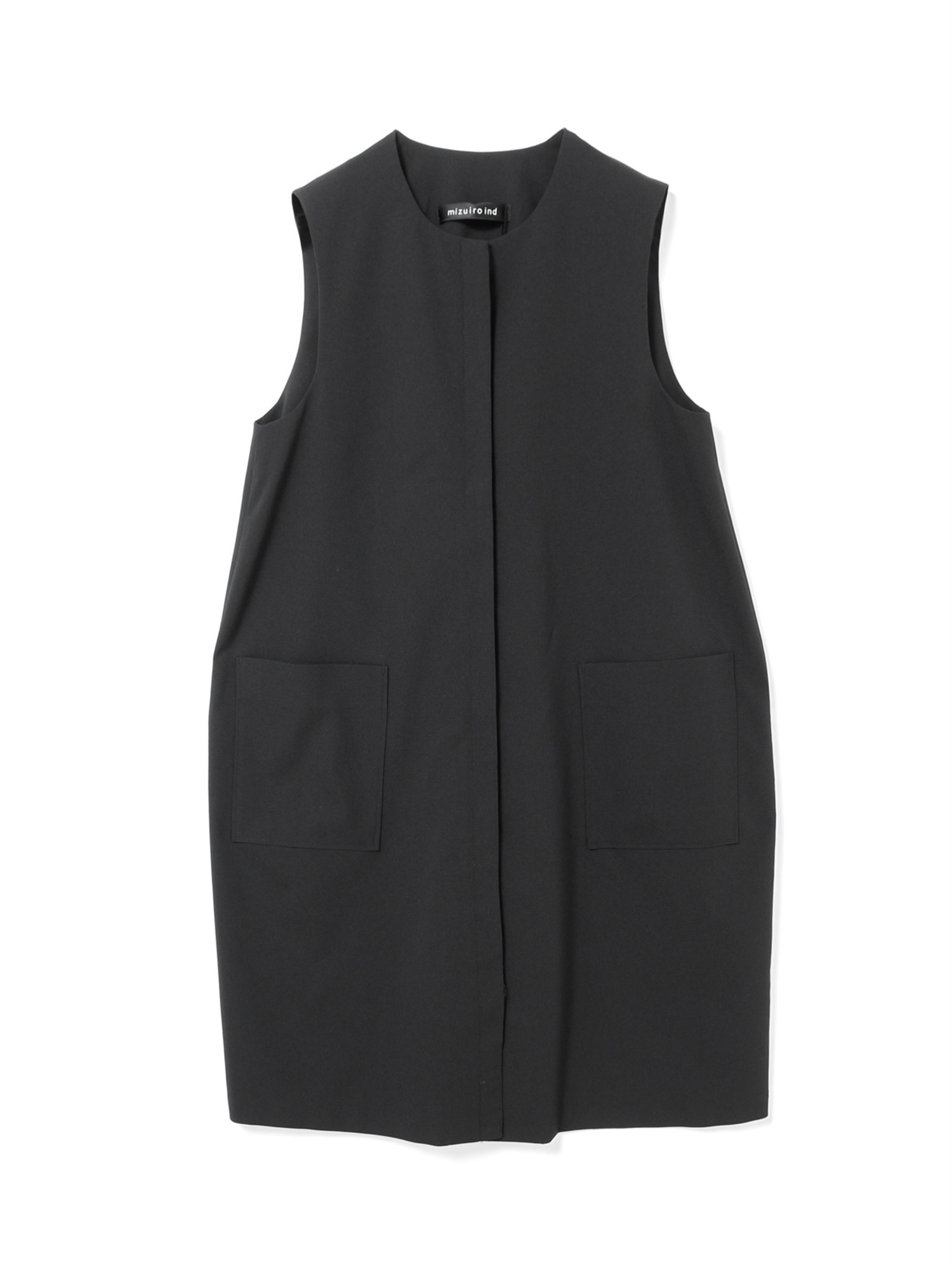 front fly cocoon gilet | 1-250021(black 99-Free)