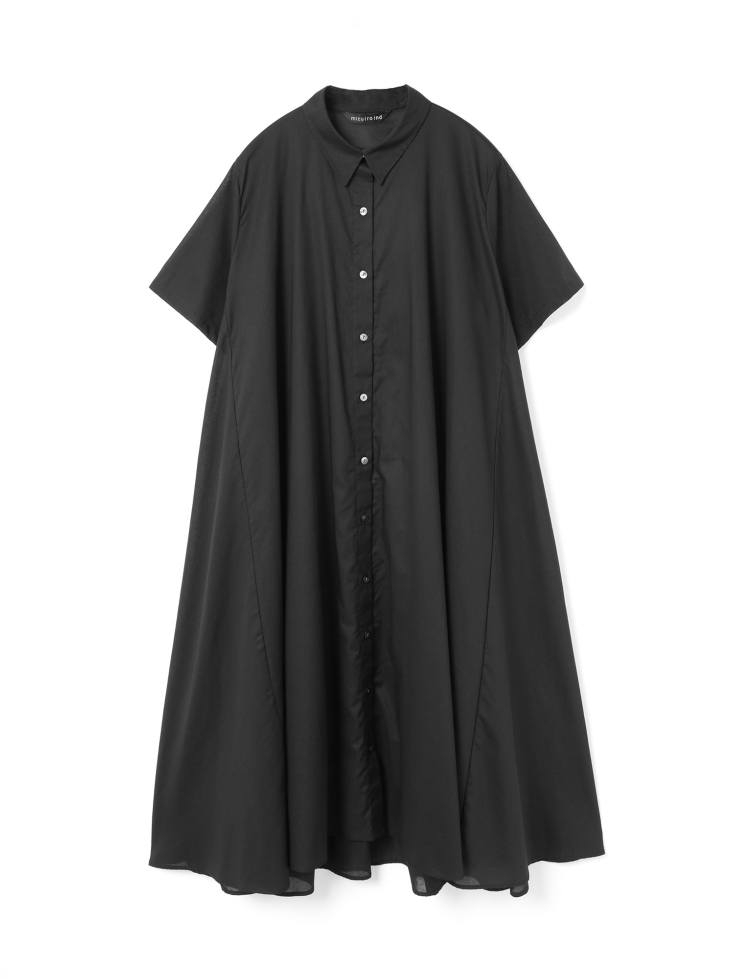 half slv  flare shirt OP | 1-250074(black 99-Free)