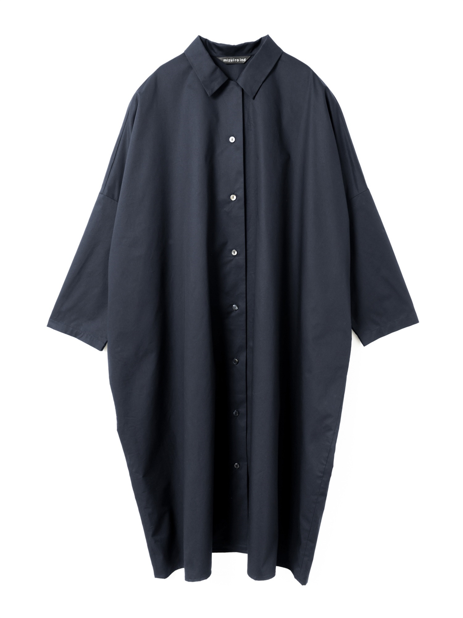 wide shirt OP | 1-250084(navy 77-Free)