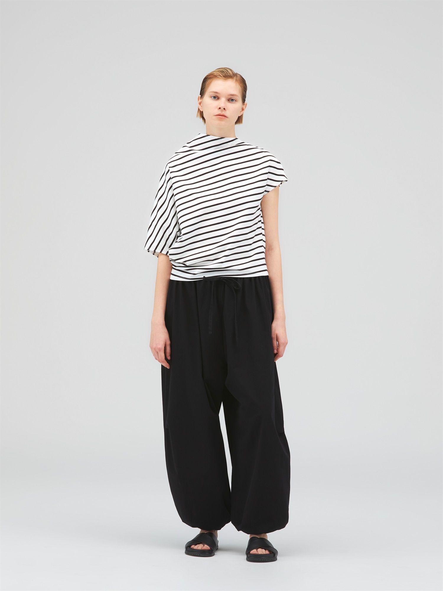 drawstring hem volume PT