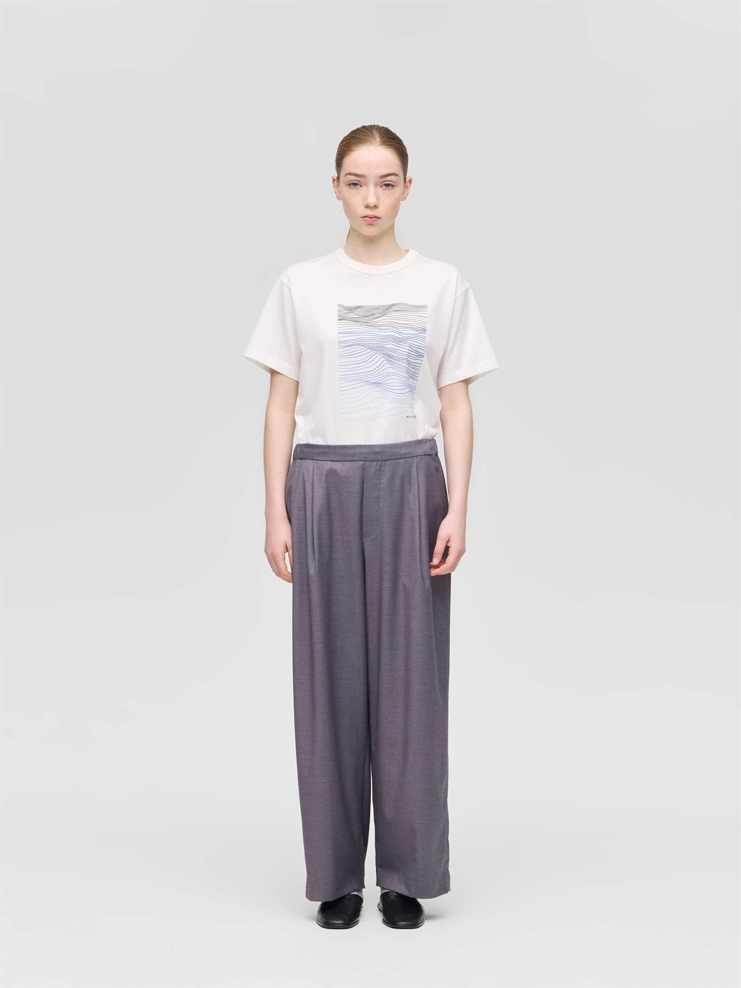 two tuck slacks | 1-260100