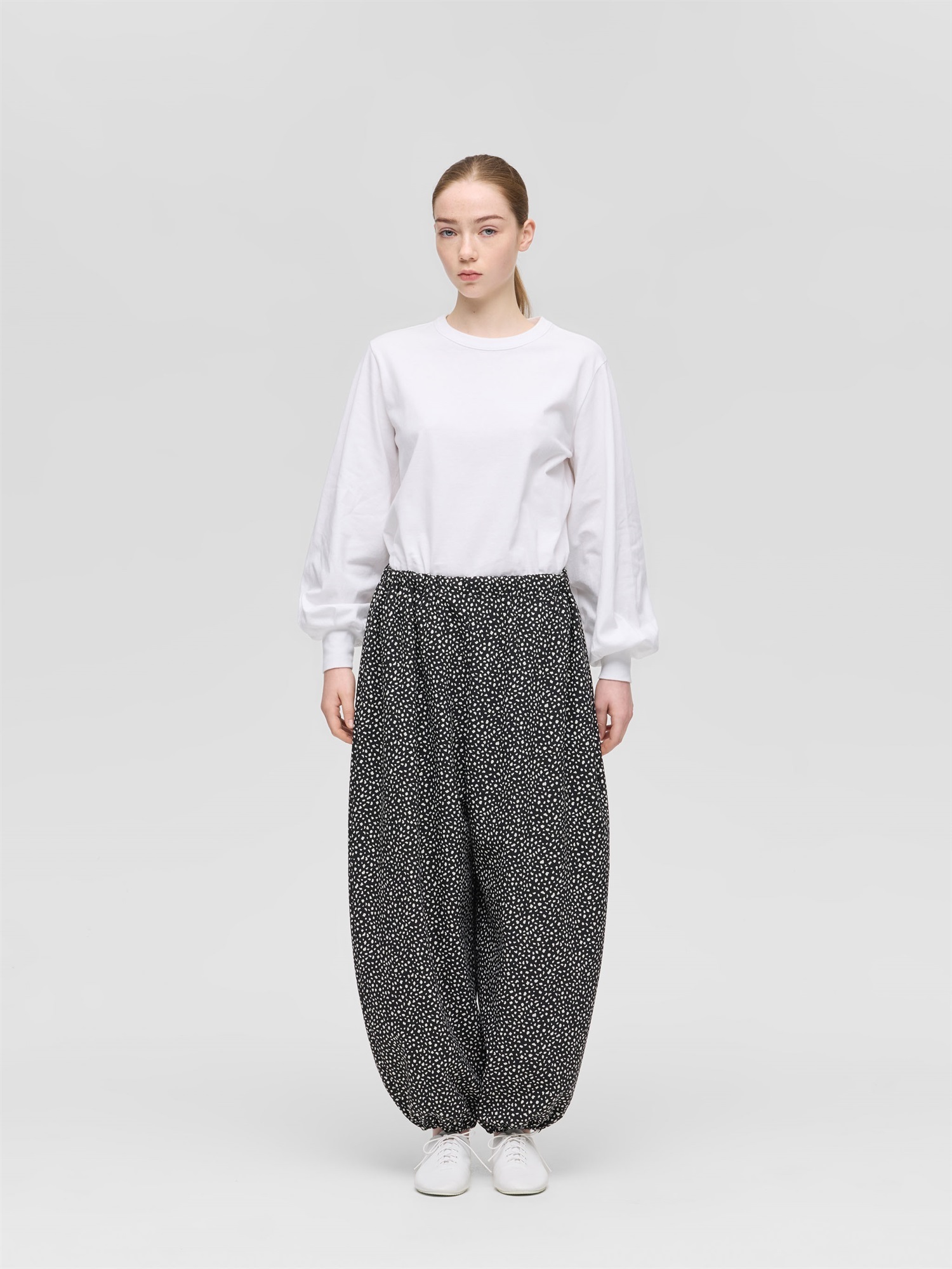 print drawstring hem PT | 1-260103