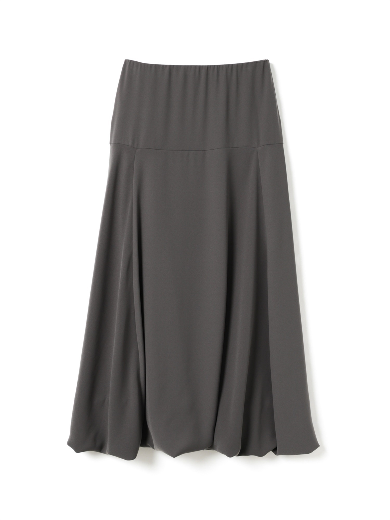 georgette balloon long SK | 1-260105(gray 91-Free)