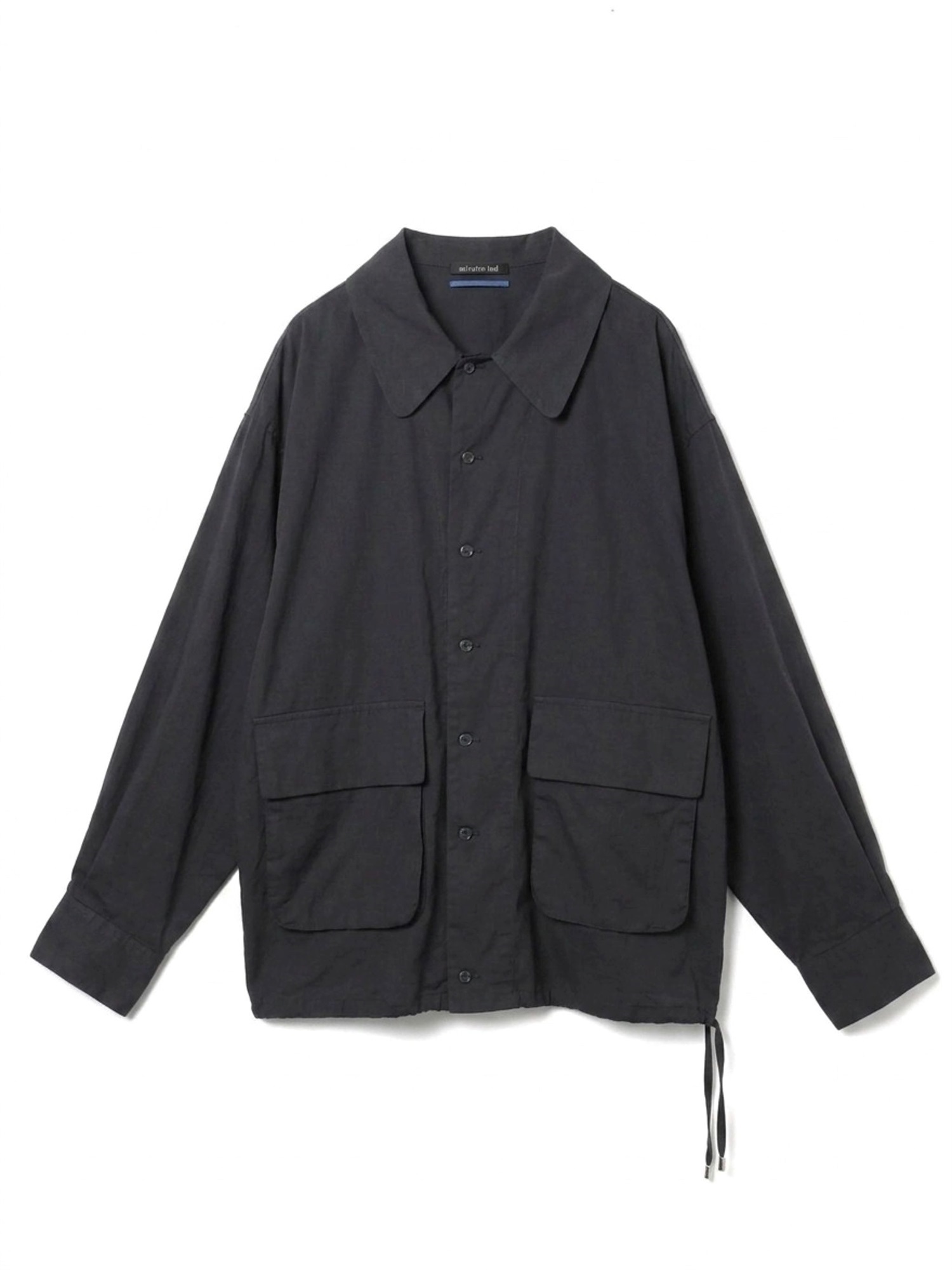 side pockets shirt | 1-530001-w(black 99-Free)