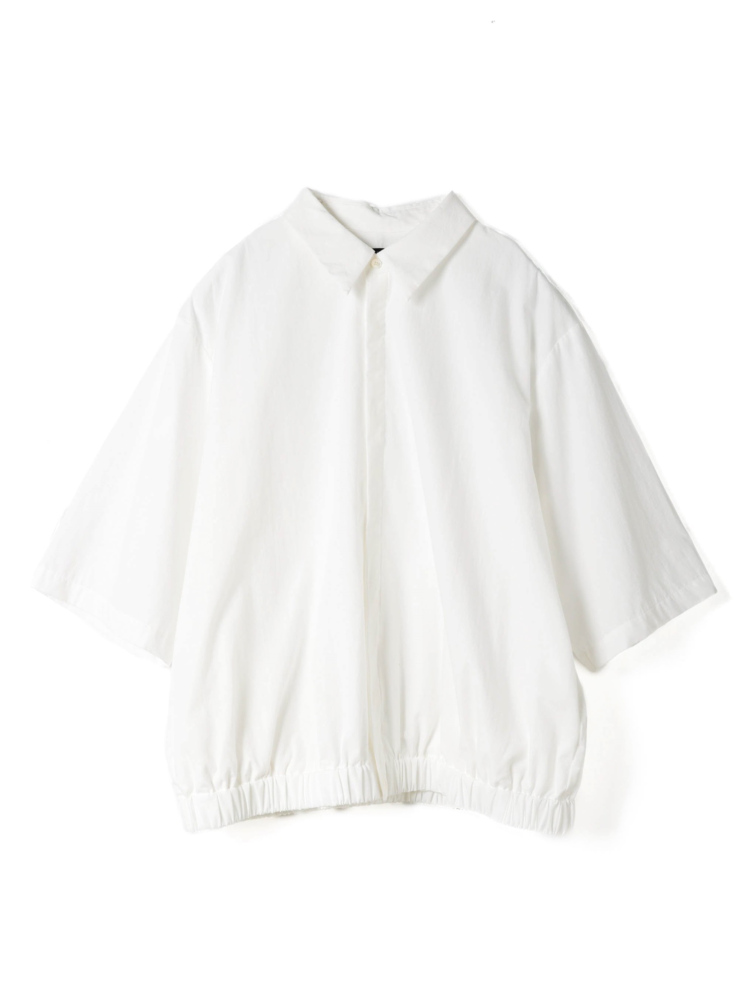drawstring hem shirt | 1-530017-m(off white 11-Free)
