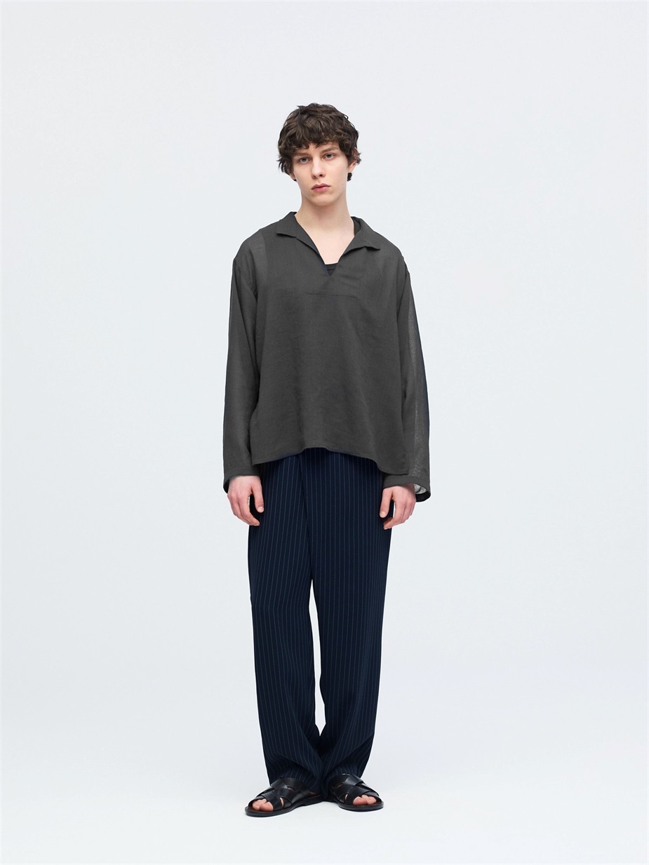 mesh skipper shirt | 1-530022-m