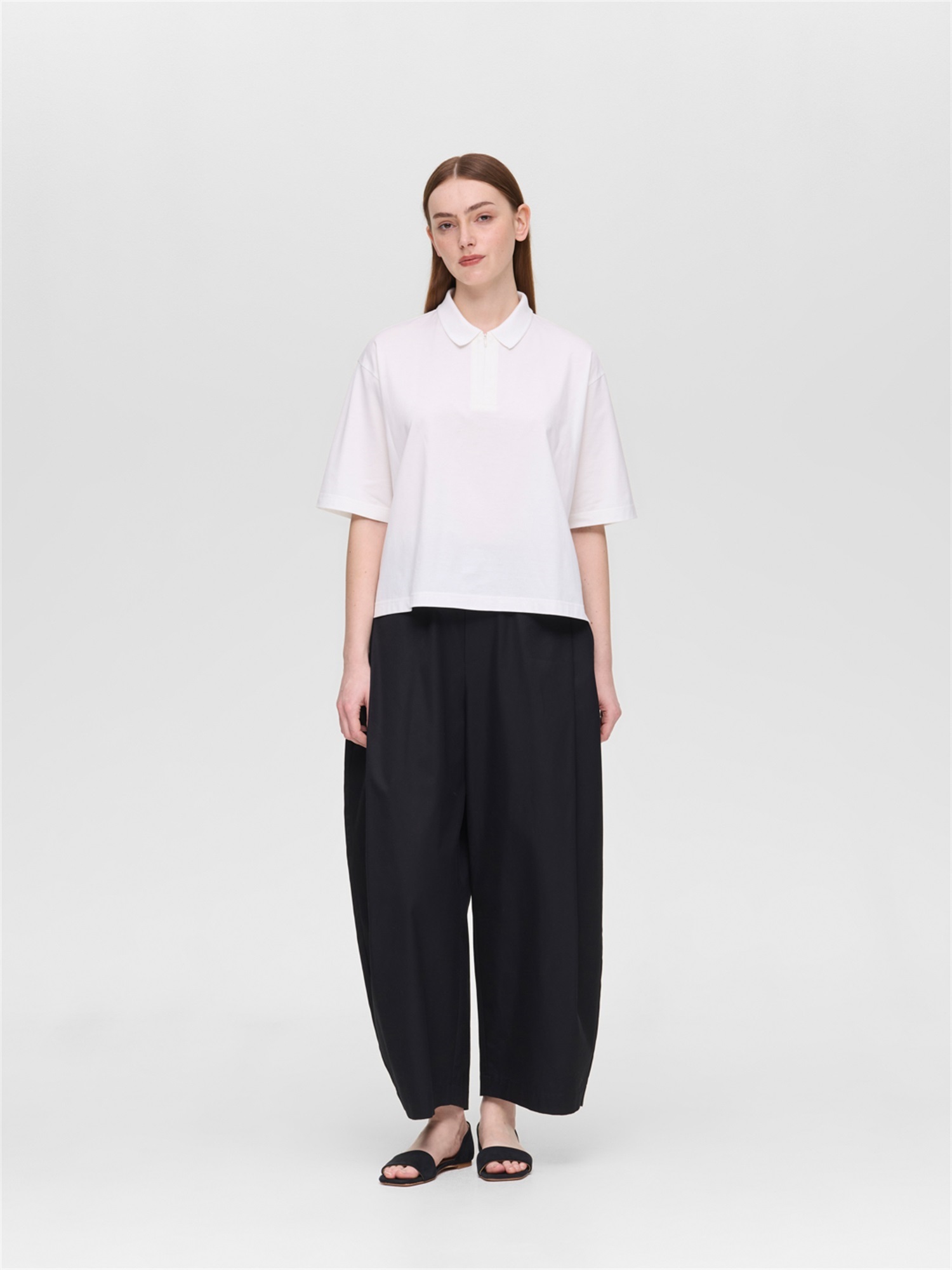 zip polo shirt | 2-210126