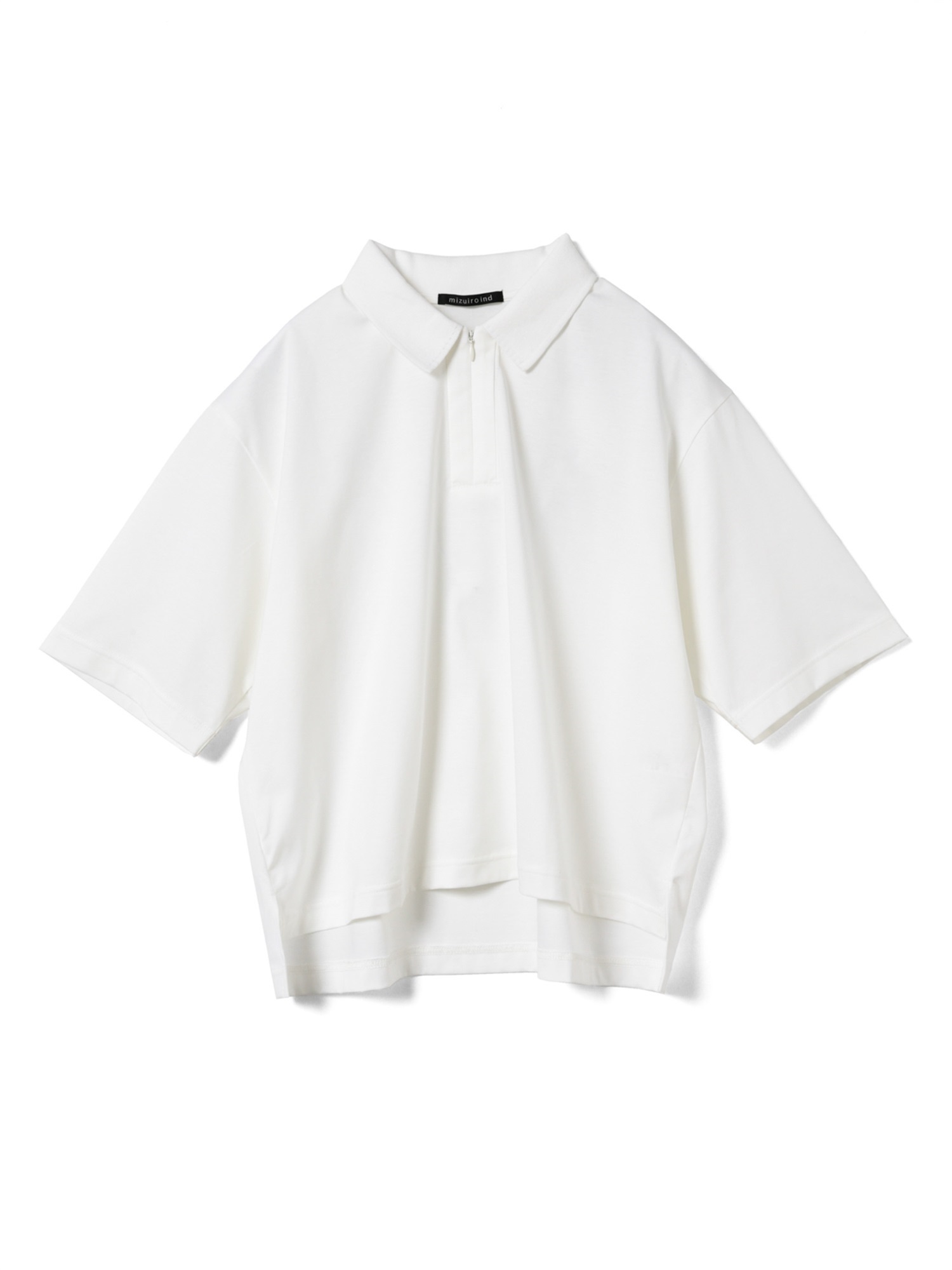 zip polo shirt | 2-210126(off white 11-Free)