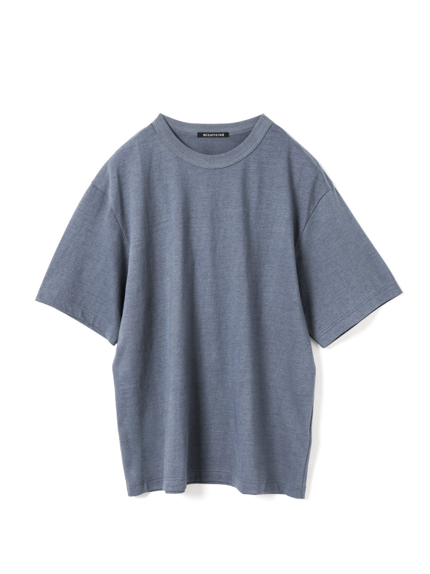 crew neck wide T | 2-210131(blue gray 31-Free)