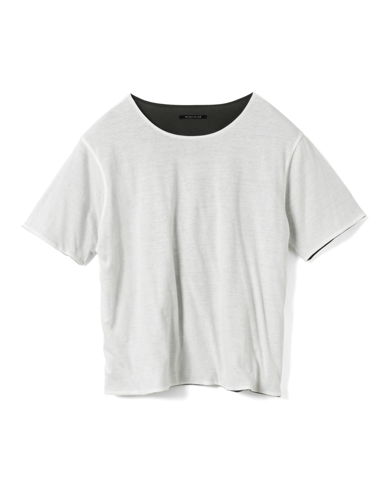 bicolor reversible T | 2-210135(off white × c.gray 11-Free)