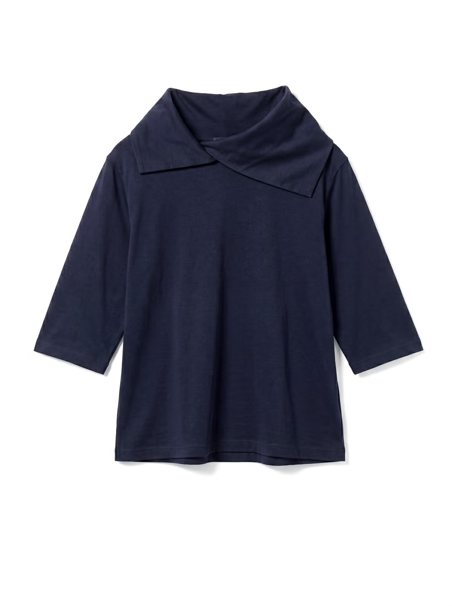 drape collar P/O | 2-210140(navy 77-Free)