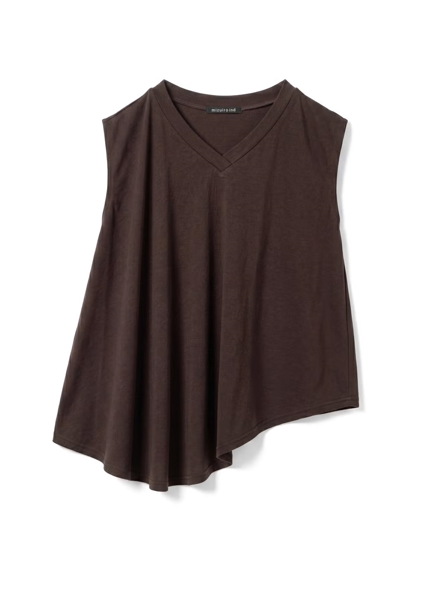 V neck asymmetry N/S P/O | 2-210141(brown 44-Free)