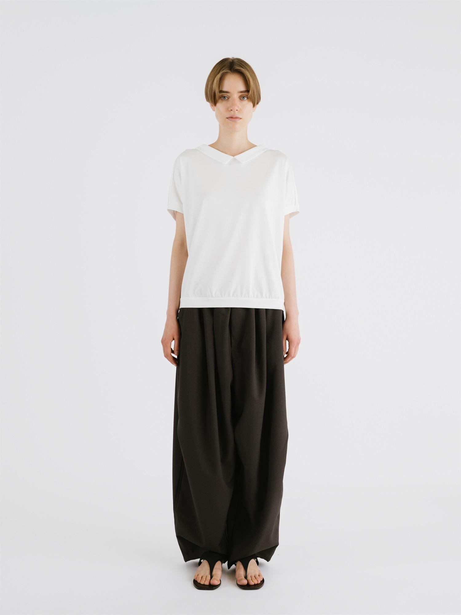 shirt collar dolman P/O | 2-210146