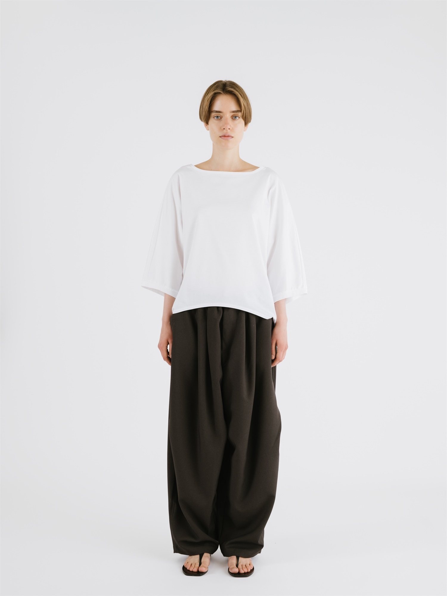 boat neck cocoon P/O | 2-210149