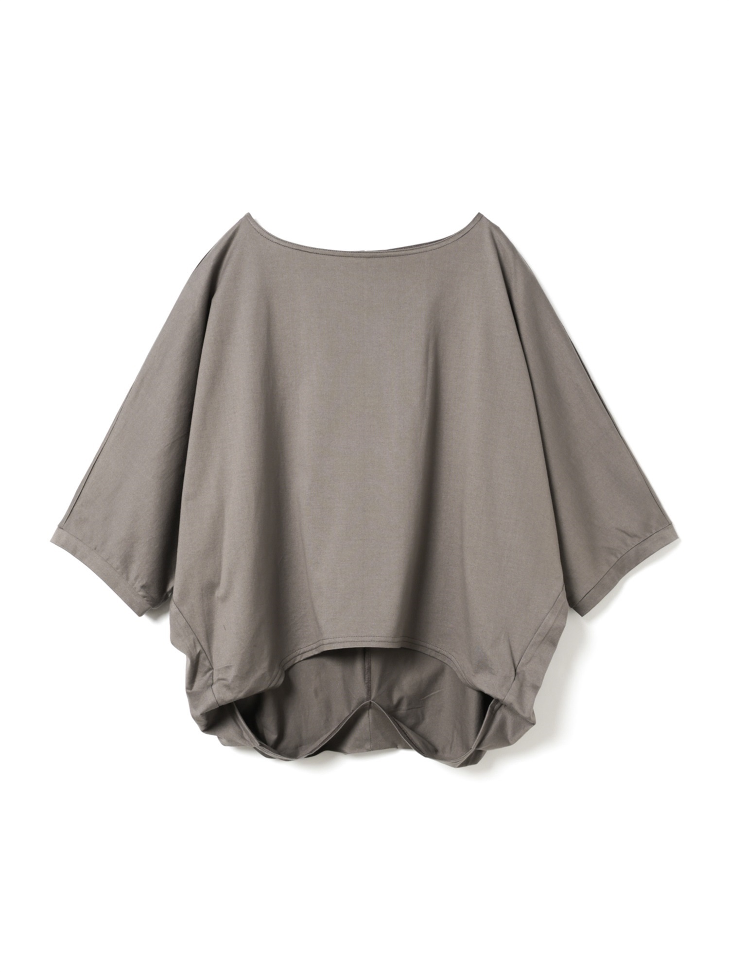 boat neck cocoon P/O | 2-210149(gray 91-Free)