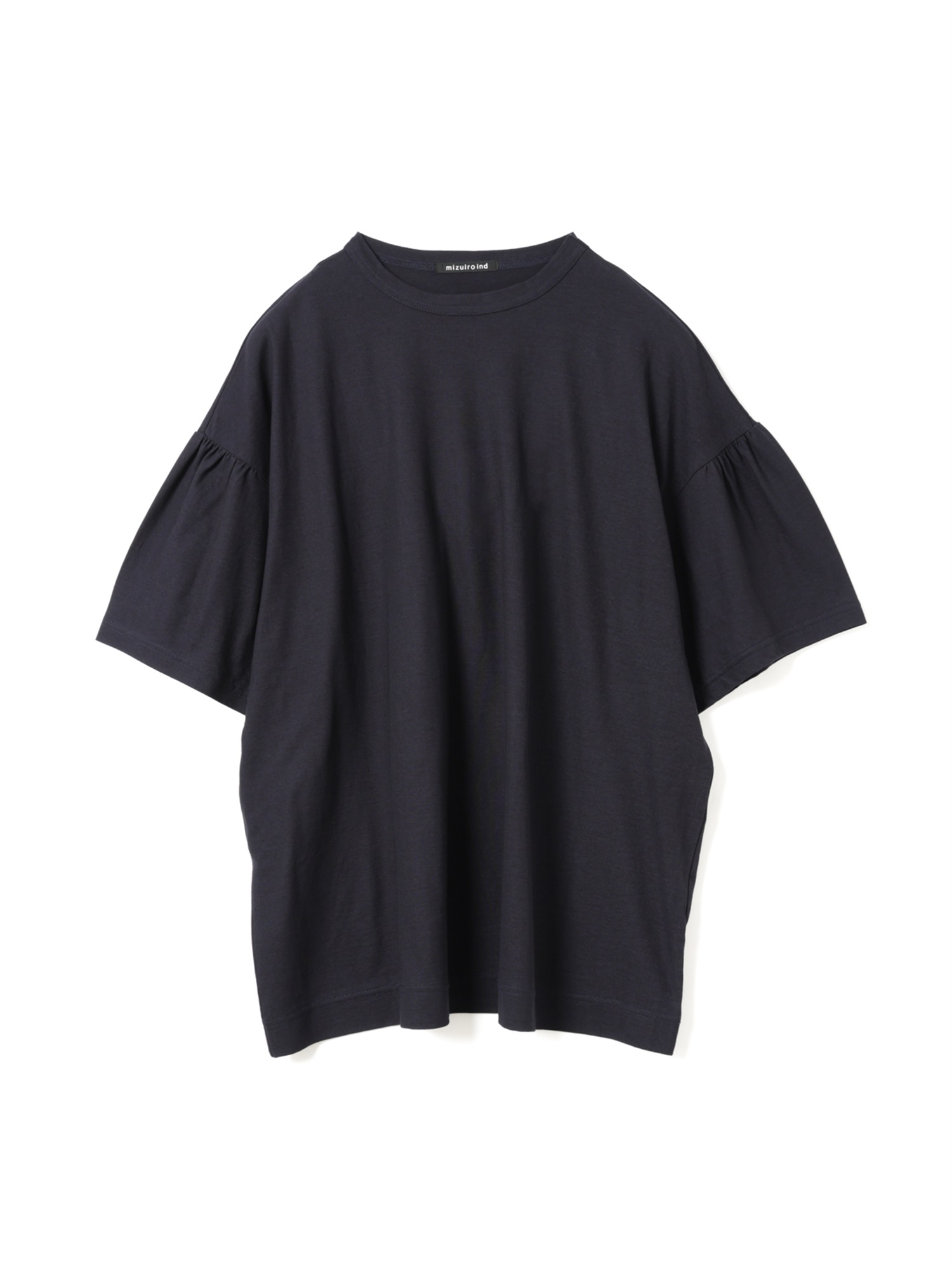 gather slv wide T | 2-210150(navy 77-Free)