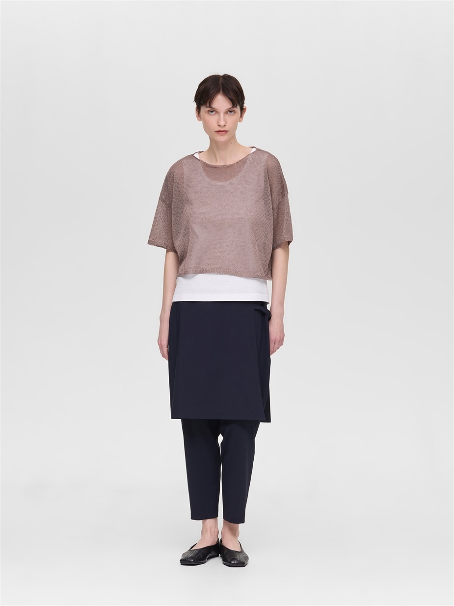 crew neck wide P/O | 2-220044