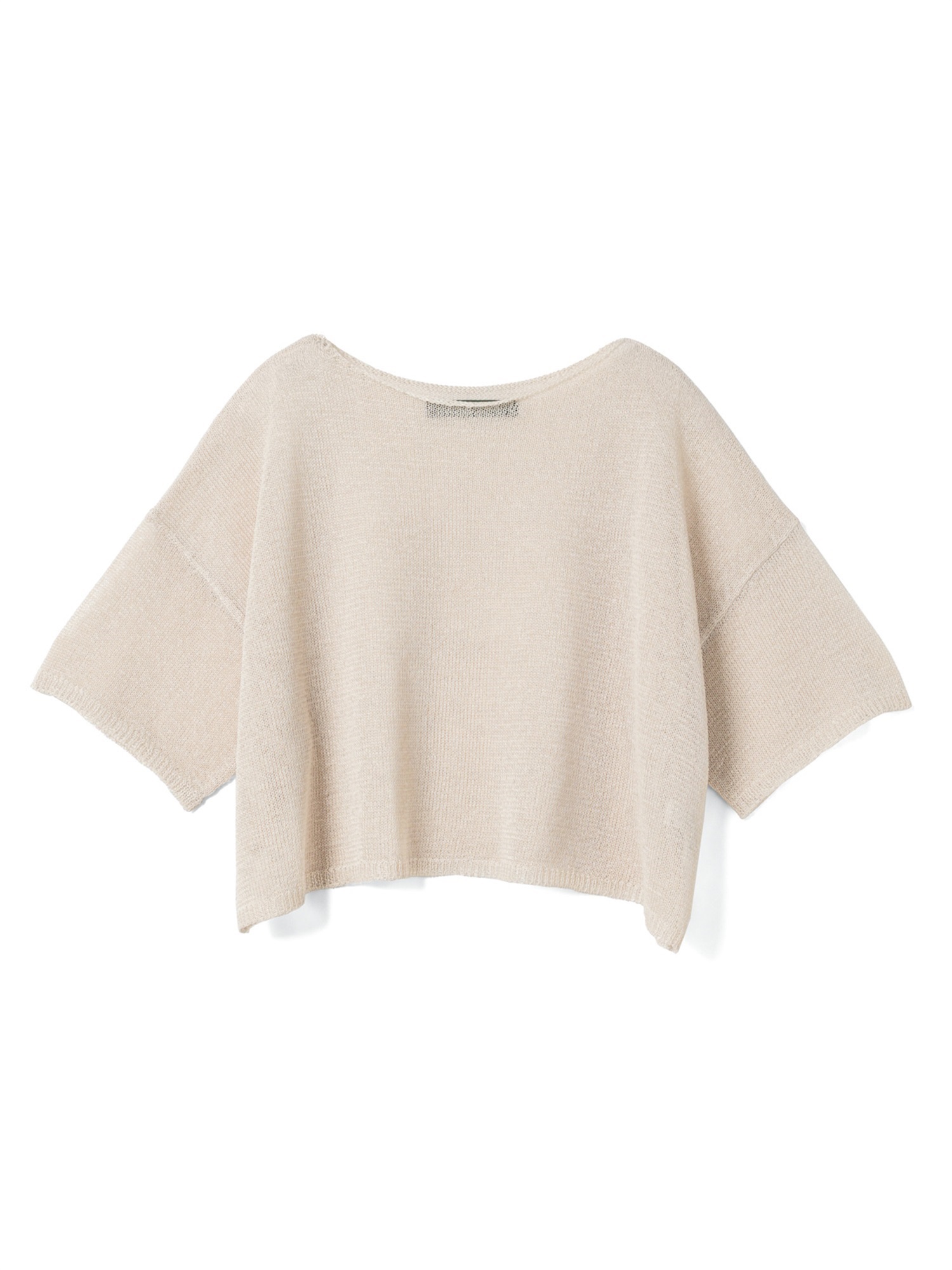 crew neck wide P/O | 2-220044(ivory 12-Free)
