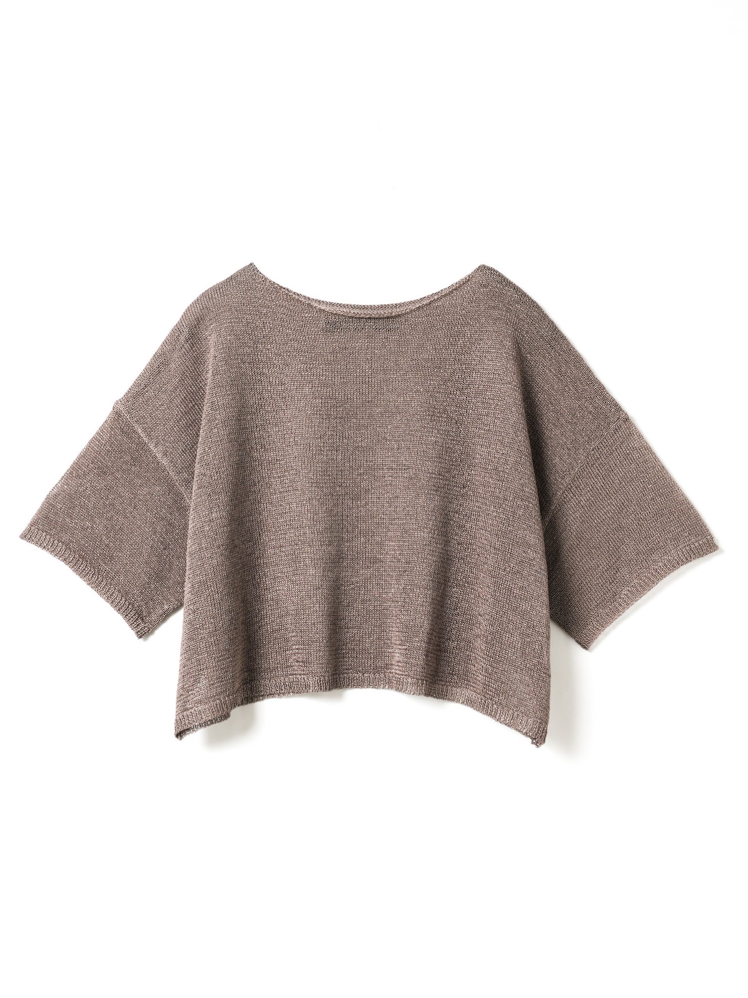 crew neck wide P/O | 2-220044(beige 20-Free)