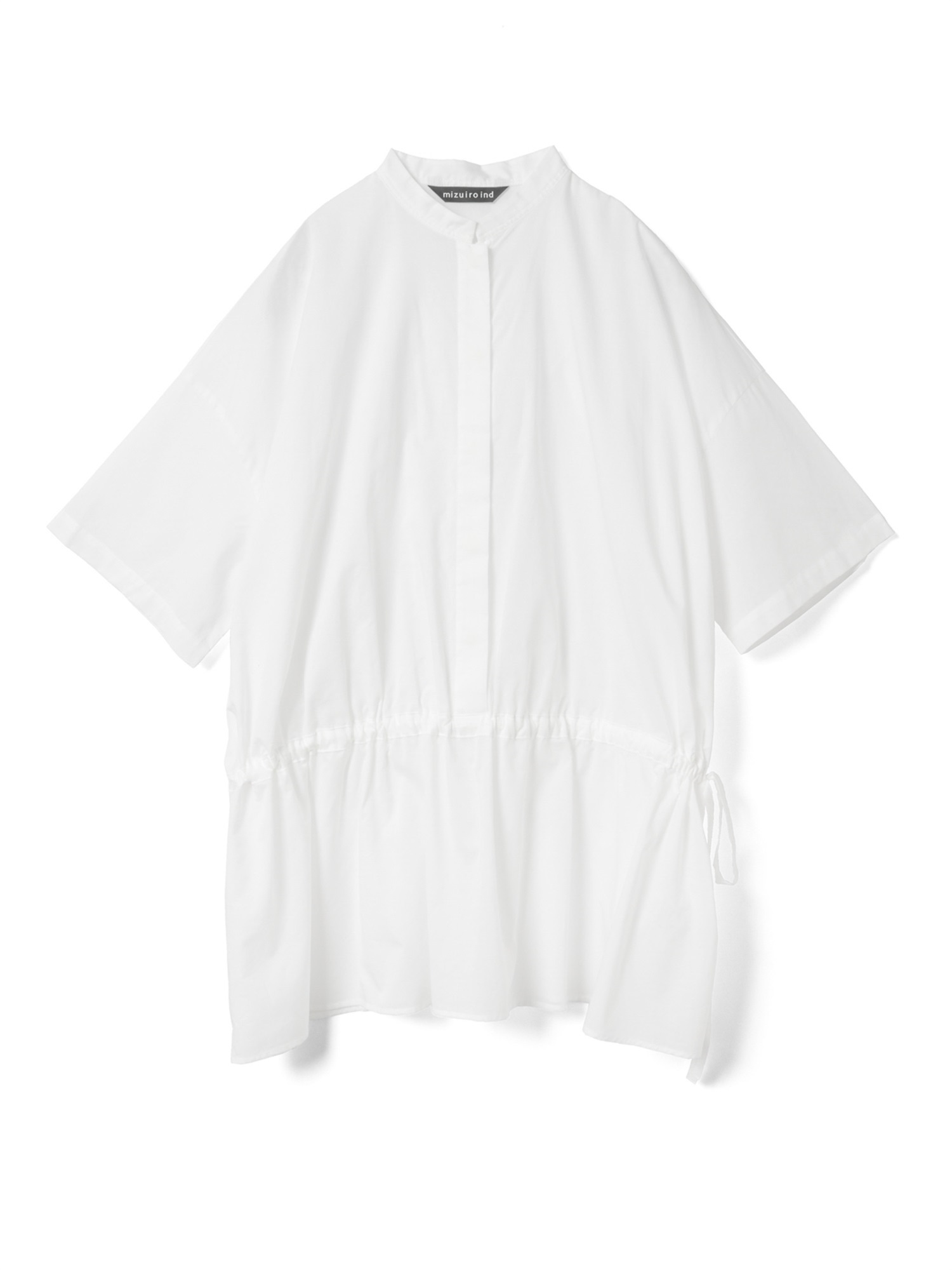 waist gather P/O shirt | 2-230120(off white 11-Free)