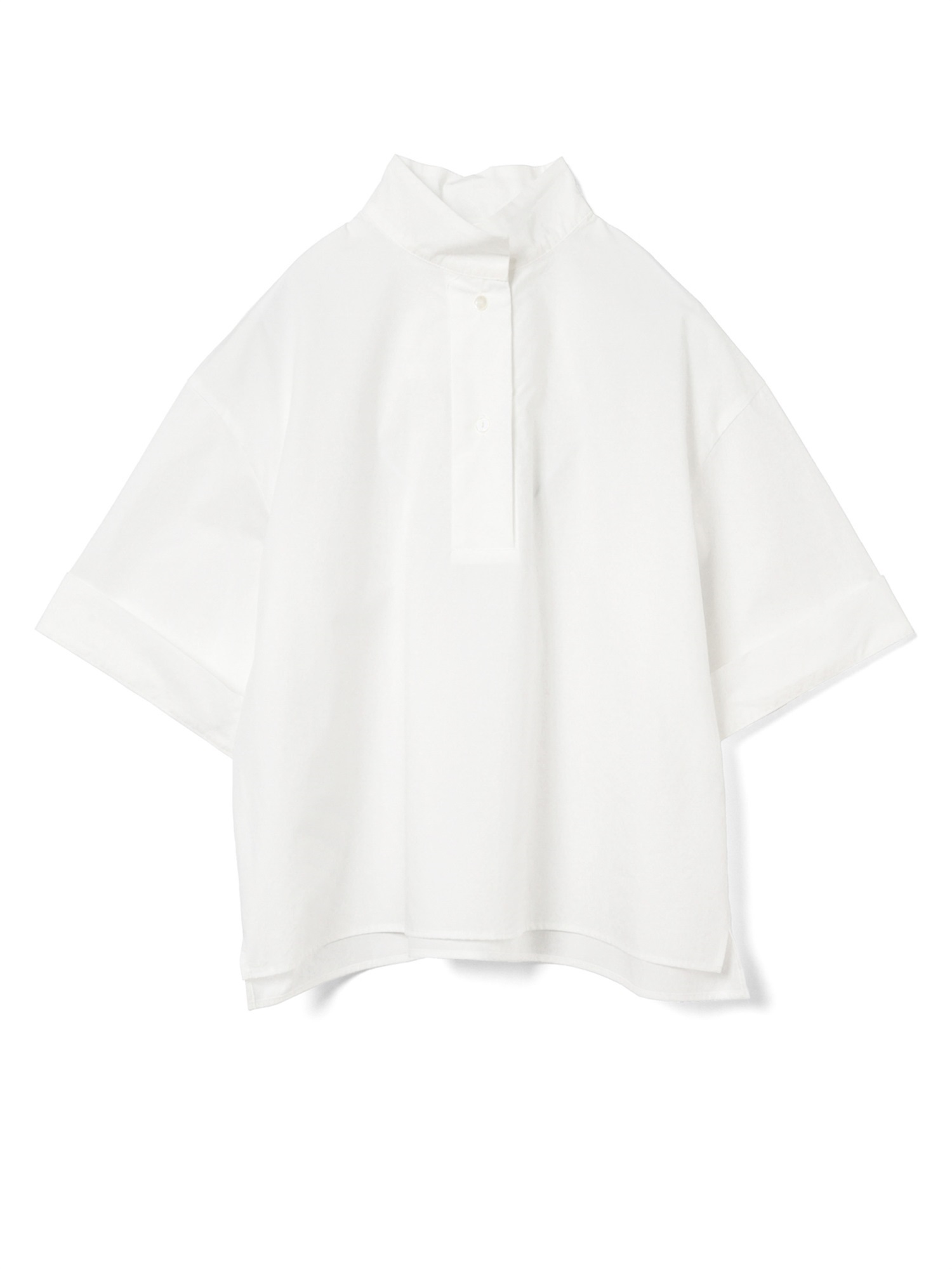 oblong collar P/O shirt | 2-230121(off white 11-Free)