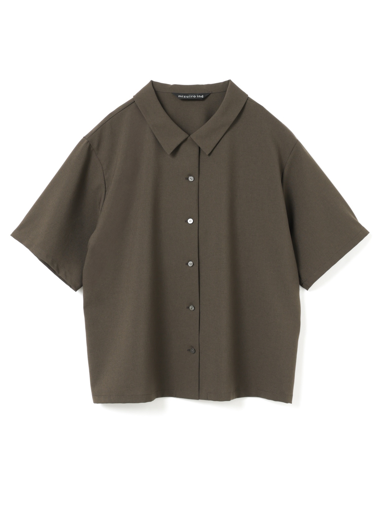 half slv shirt | 2-230130(brown 44-Free)
