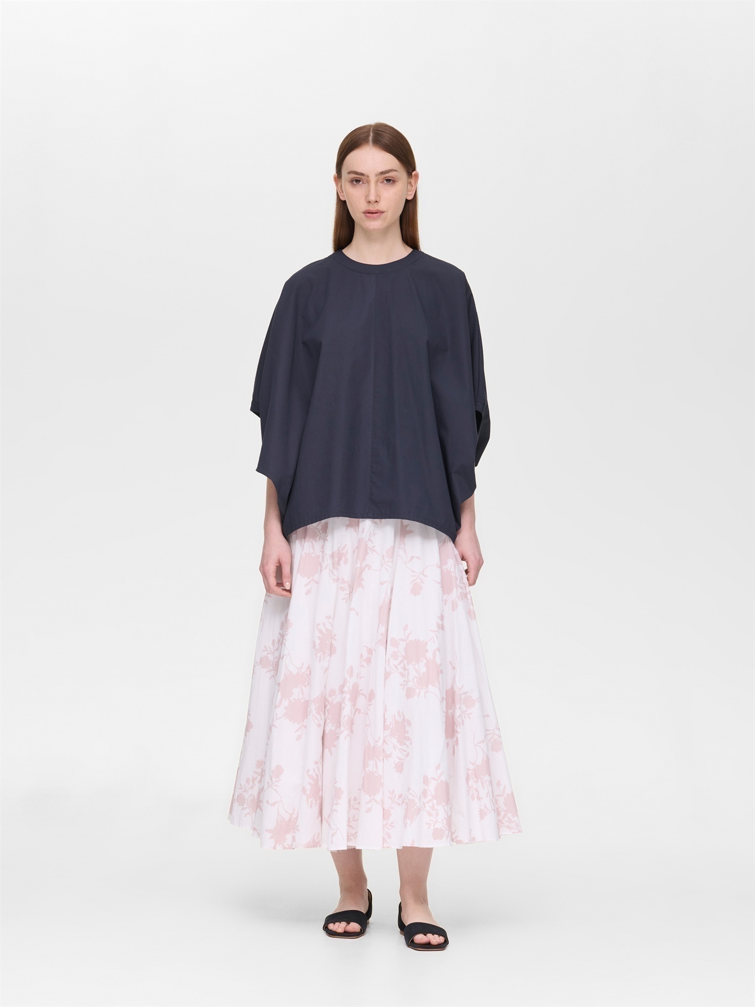 cotton linen cocoon P/O | 2-230141