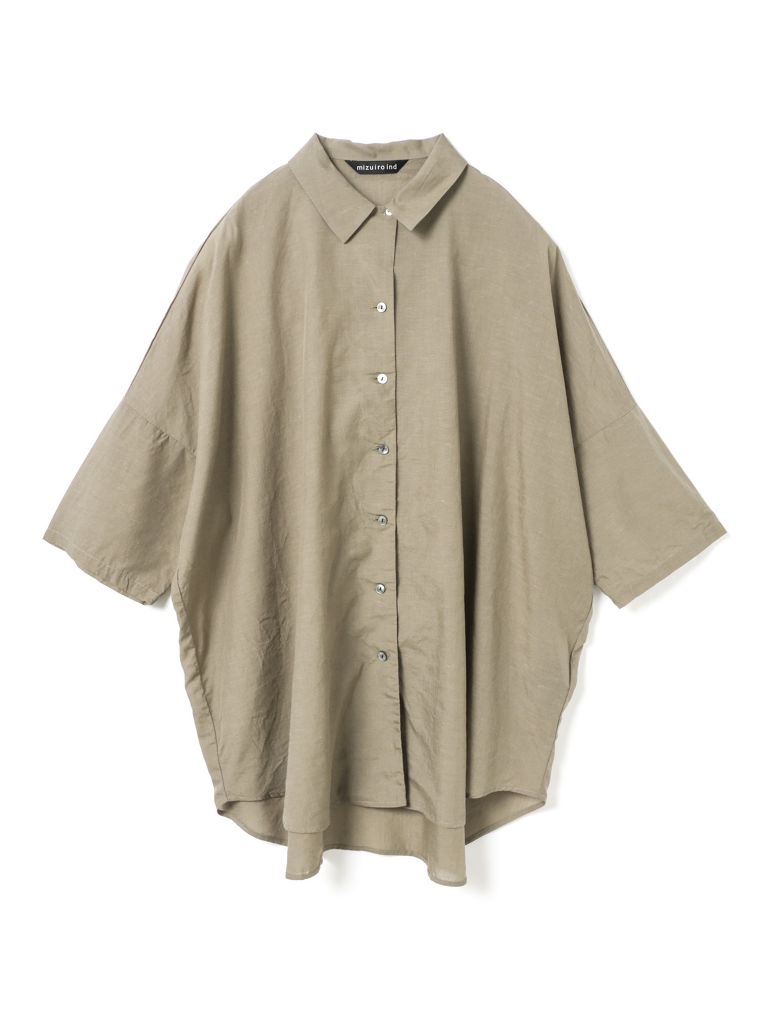 half slv wide shirt | 2-230143(beige 20-Free)
