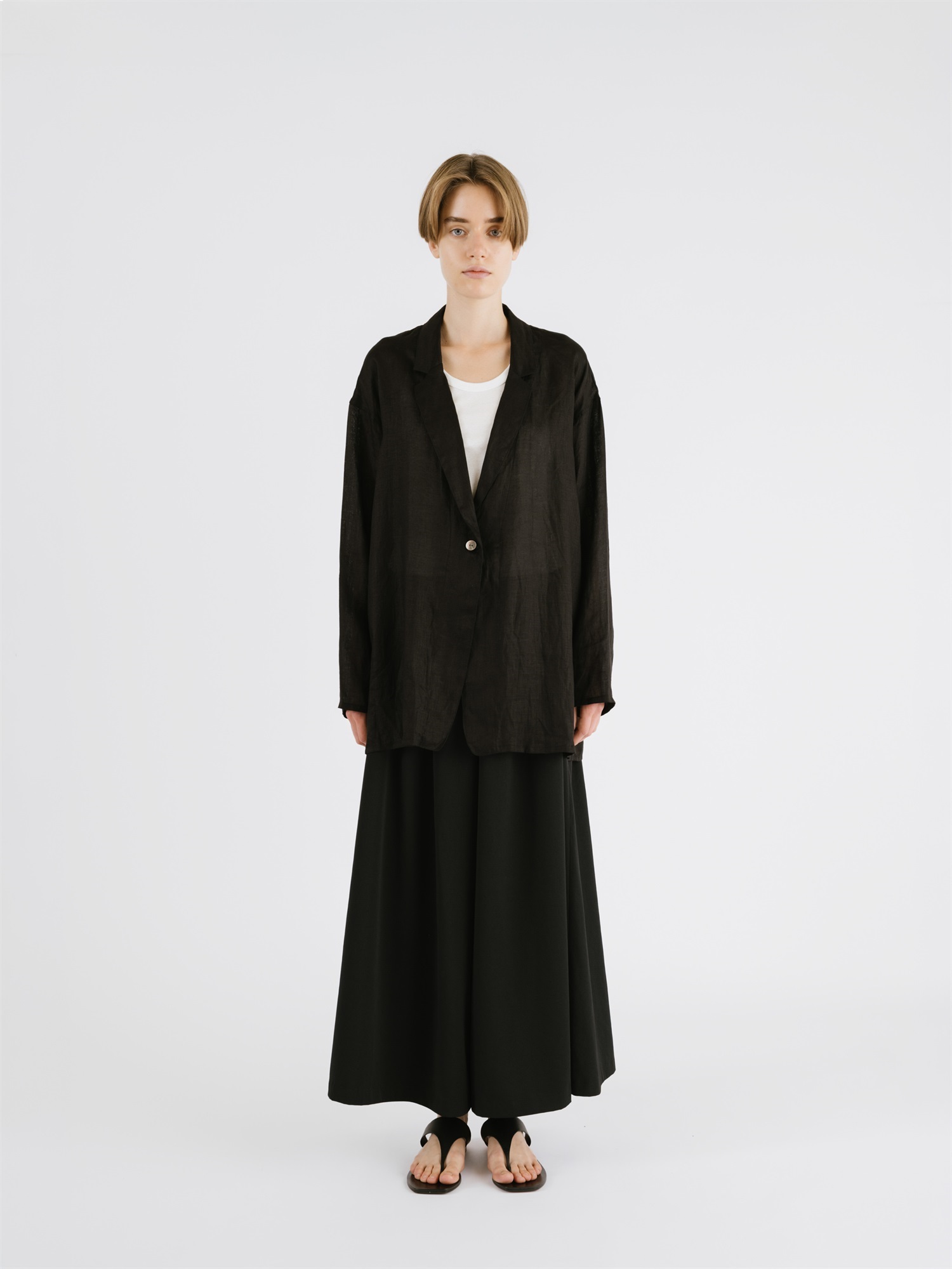 linen shirt JK | 2-230147
